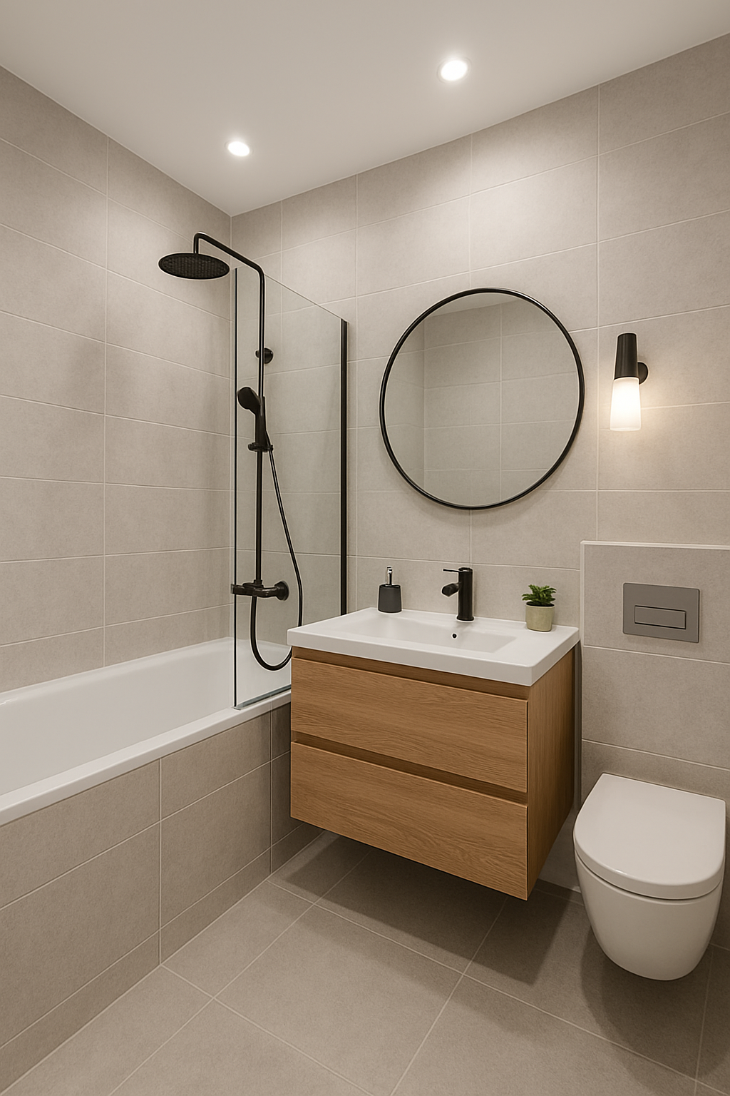 Готовый проект — ванная